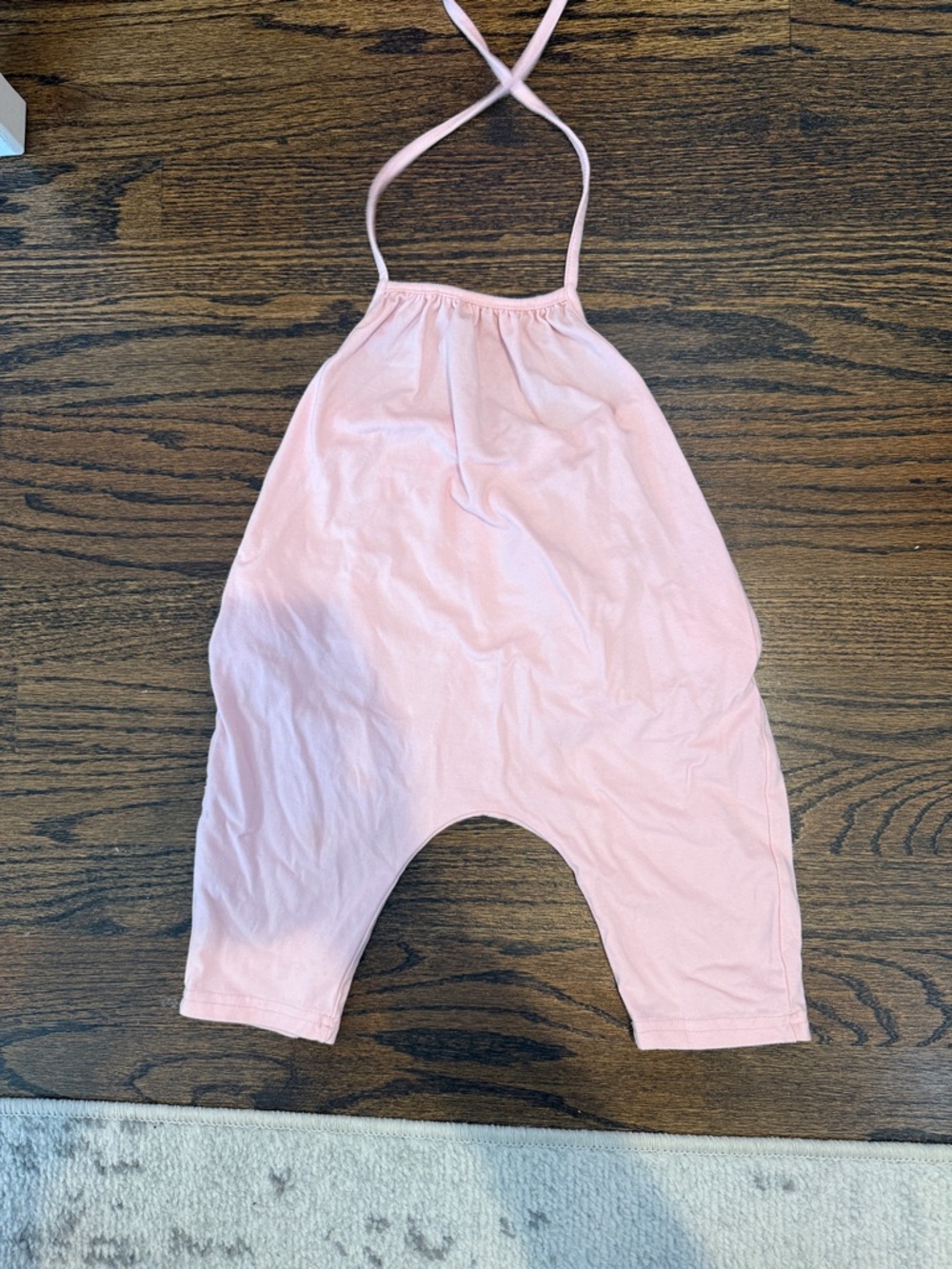 Kids Pink Halter Romper